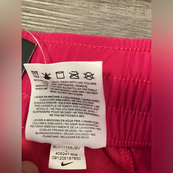 Nike Tempo Dri-Fit Mini Skirt Large Hot Pink Tennis Prep - Picture 8 of 10